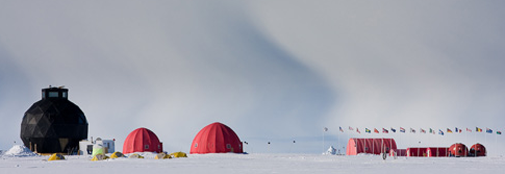 View of the camp